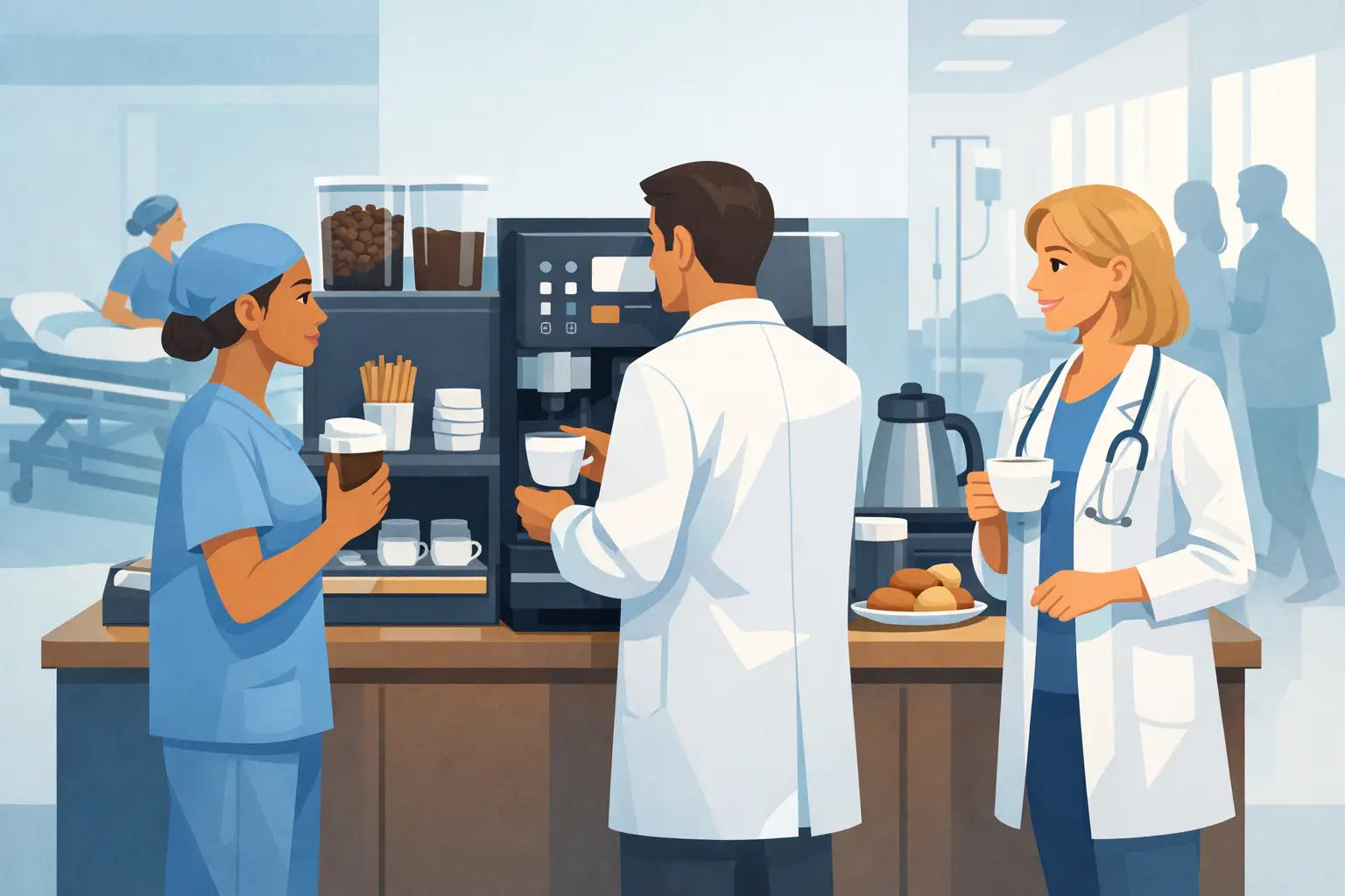 Coffee Solution for Hospital Staff That Works
