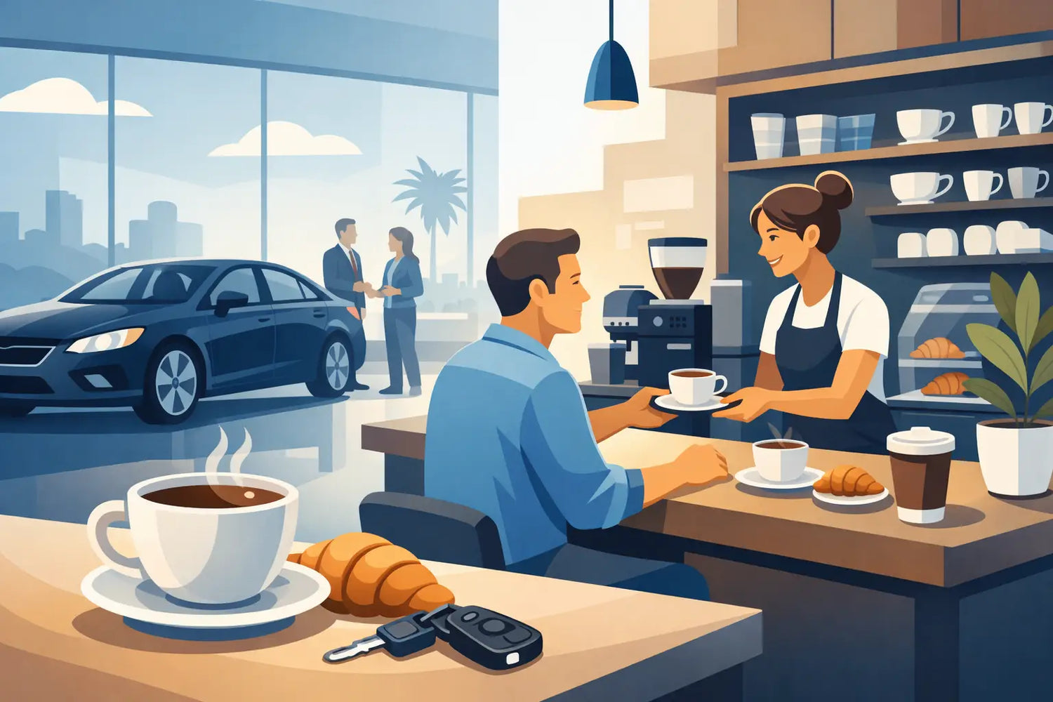 Car Dealership Coffee Service That Drives Loyalty