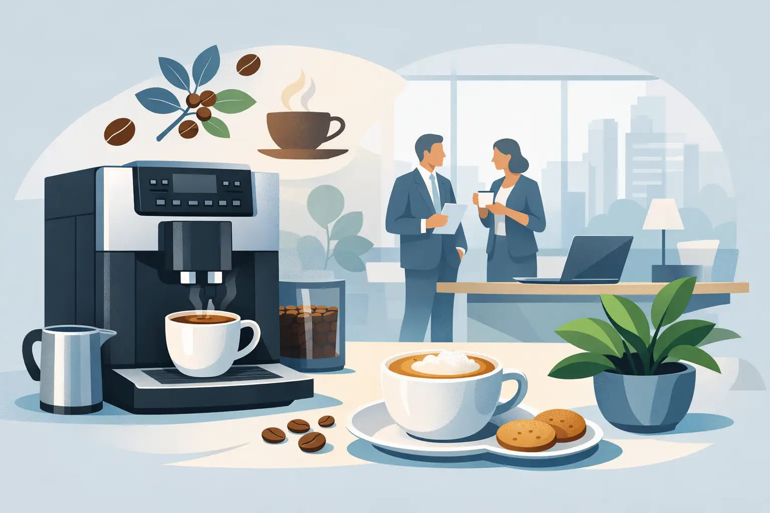 Bean to Cup Coffee for Offices That Performs