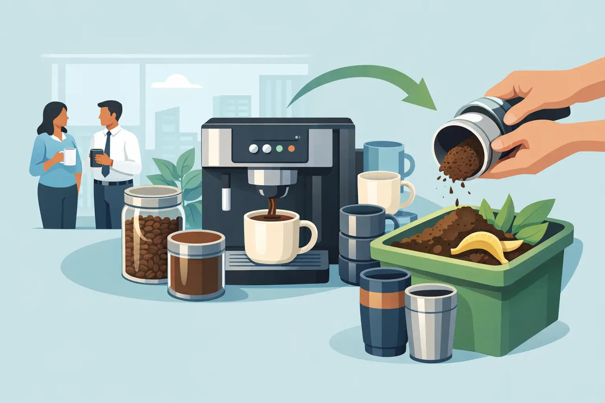 How Offices Reduce Coffee Waste Without Pods
