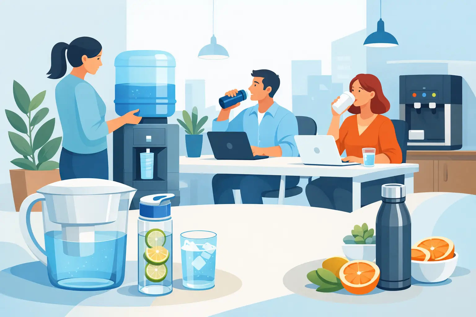 Workplace Hydration Solutions That People Use