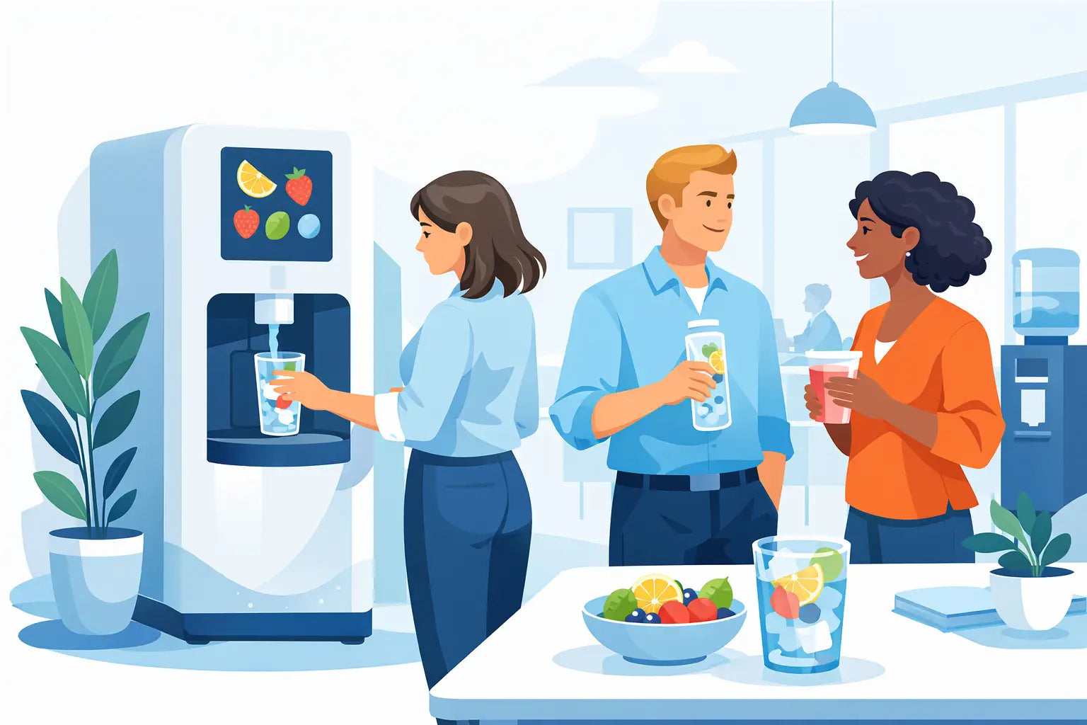Bevi Flavored Water for Offices That Works