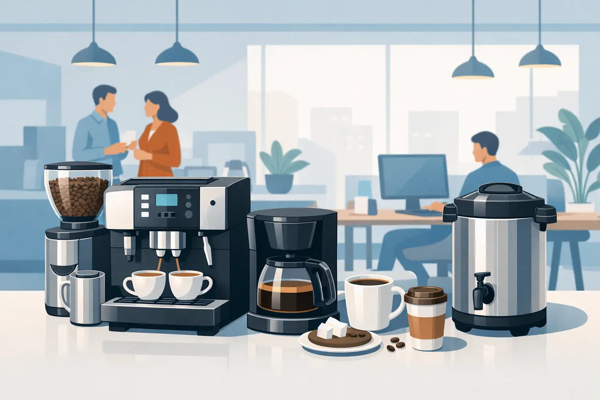 Commercial Coffee Equipment Guide for Workplaces