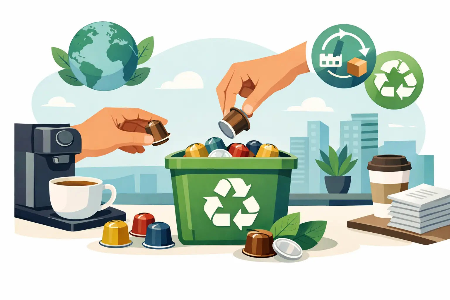 Are Coffee Capsules Recyclable? A Workplace Answer