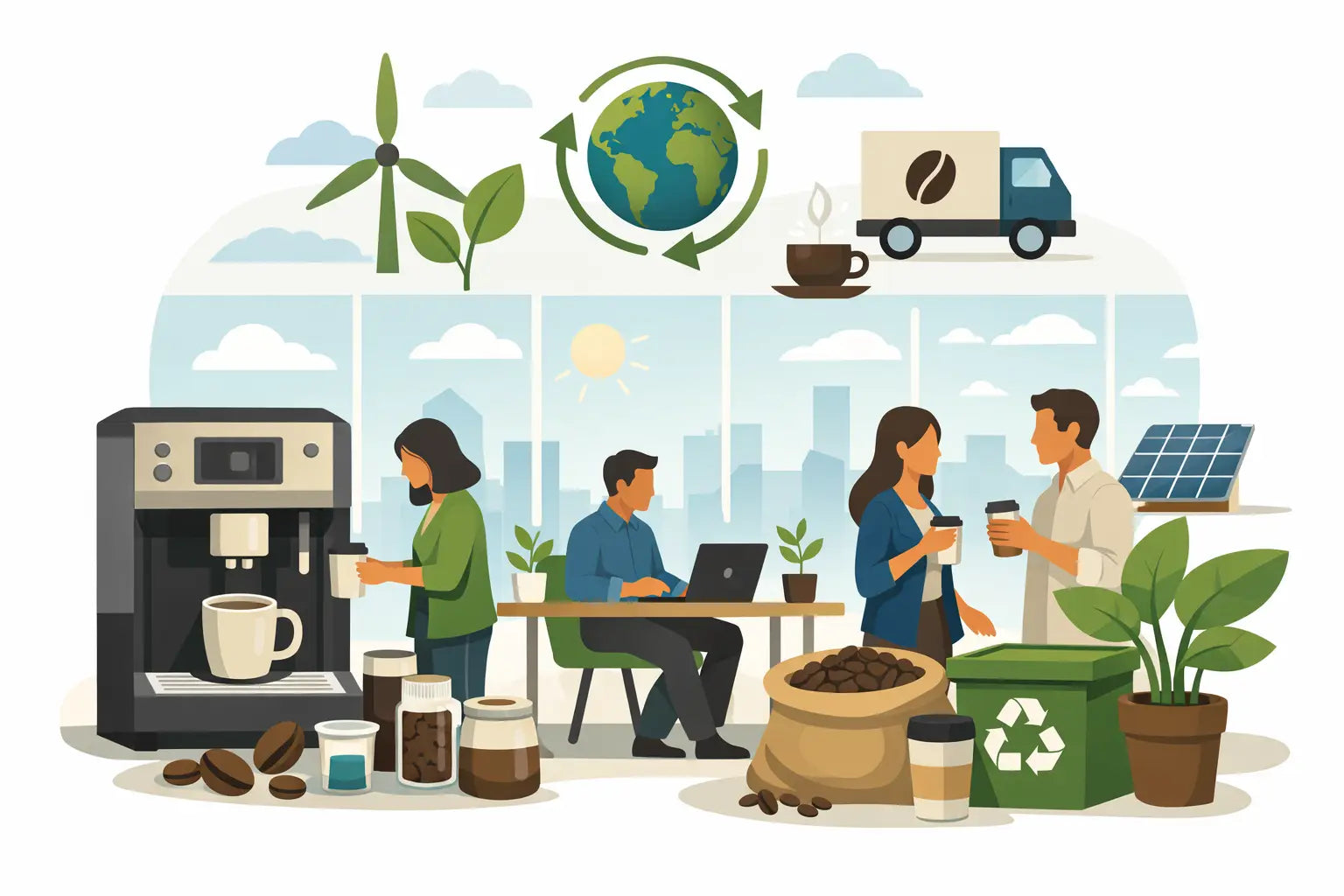 Build a Sustainable Workplace Coffee Program