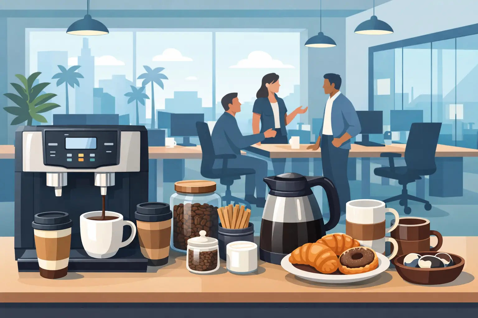 Office Coffee Setup Orlando Teams Will Use